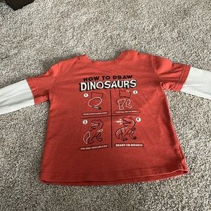 Jumping beans long sleeve tshirt 4t-boys